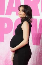 Pregnant STEPHANIE LEONIDAS at Marching Powder Premiere at Cineworld Leicester Square in London 03/04/2025