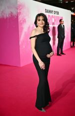 Pregnant STEPHANIE LEONIDAS at Marching Powder Premiere at Cineworld Leicester Square in London 03/04/2025
