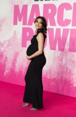 Pregnant STEPHANIE LEONIDAS at Marching Powder Premiere at Cineworld Leicester Square in London 03/04/2025