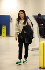 RACHEL ZEGLER Arrives at Newark Airport in New Jersey 03/07/2025