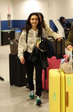RACHEL ZEGLER Arrives at Newark Airport in New Jersey 03/07/2025