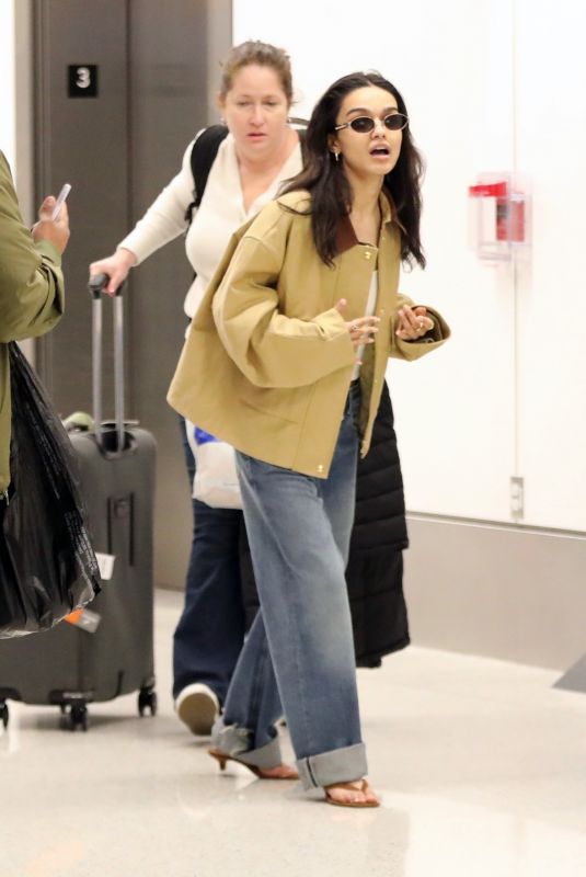 RACHEL ZEGLER Arrivies at LAX in Los Angeles 03/15/2025