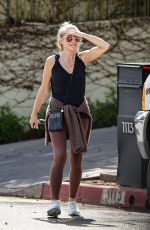 REBECCA GAYHEART Out for Walk in a Park in Los Angeles 03/11/2025