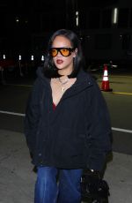 RIHANNA Leaves Dinner at Giorgio Baldi in Santa Monica 03/21/2025