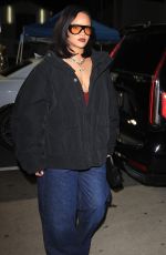 RIHANNA Leaves Dinner at Giorgio Baldi in Santa Monica 03/21/2025