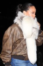 RIHANNA Out for Dinner at Giorgio Baldi with Friends in Santa Monica 03/08/2025