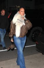 RIHANNA Out for Dinner at Giorgio Baldi with Friends in Santa Monica 03/08/2025