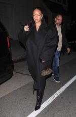 RIHANNA Out for Late Night Dinner at Giorgio Baldi in Santa Monica 03/07/2025