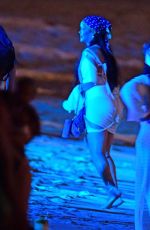 RIHANNA with Her Friends Partying Out on a Boat in Barbados 03/13/2025