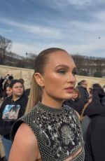 ROMEE STRIJD - Dior Paris Fashion Week Photoshoot, March 2025