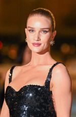 ROSIE HUNTINGTON-WHITELEY Arrives at Le Grand Diner du Louvre in Paris 03/04/2025