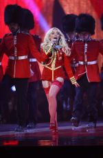 SABRINA CARPENTER Performs at BRIT Awards 2025 at O2 Arena in London 03/01/2025