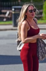 SAMANTHA KENNY Leaves a Pilates Class in Liverpool 03/27/2025