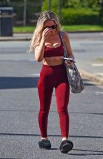 SAMANTHA KENNY Leaves a Pilates Class in Liverpool 03/27/2025