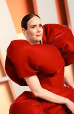 SARAH PAULSON at 2025 Vanity Fair Oscar Party in Beverly Hills 03/02/2025