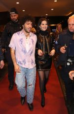 SELENA GOMEZ and Benny Blanco Arrives at Tonight Show Starring Jimmy Fallon 03/20/2025