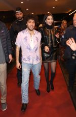 SELENA GOMEZ and Benny Blanco Arrives at Tonight Show Starring Jimmy Fallon 03/20/2025