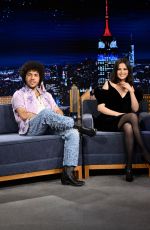 SELENA GOMEZ and Benny Blanco at Tonight Show Starring Jimmy Fallon 03/20/2025