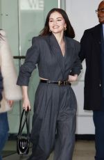 SELENA GOMEZ Arrives at Drew Barrymore Show in New York 03/25/2025