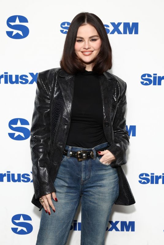 SELENA GOMEZ at SiriusXM Studios in New York City 03/25/2025