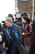SELENA GOMEZ on the Set of Only Murders in the Building on Staten Island 03/06/2025