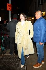 SELENA GOMEZ Out for Dinner in New York 03/26/2025