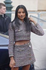 SIMONE ASHLEY at Chanel Womenswear Fall Winter 2025-2026 Fashion Show at Paris 03/11/2025