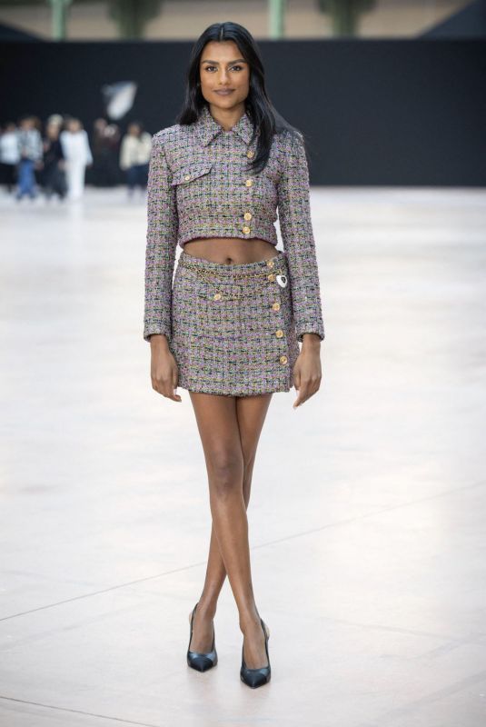 SIMONE ASHLEY at Chanel Womenswear Fall Winter 2025-2026 Fashion Show at Paris 03/11/2025