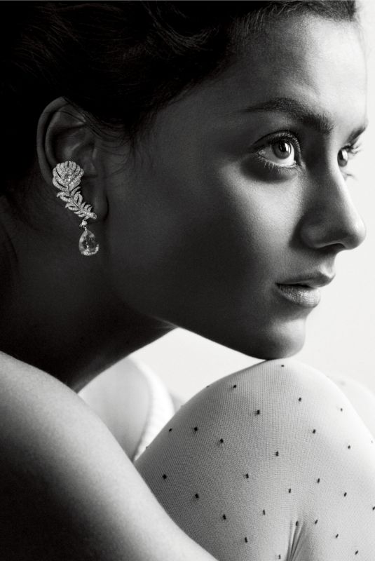 SIMONE ASHLEY in Vanity Fair, April 2025