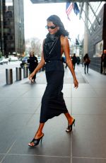 SIMONE ASHLEY Leaves her Hotel in New York 03/06/2025