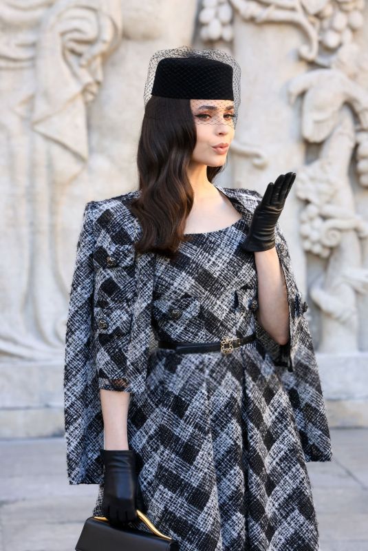 SOFIA CARSON at Elie Saab Womenswear Fall/Winter 2025-2026 Show in Paris 03/08/2025