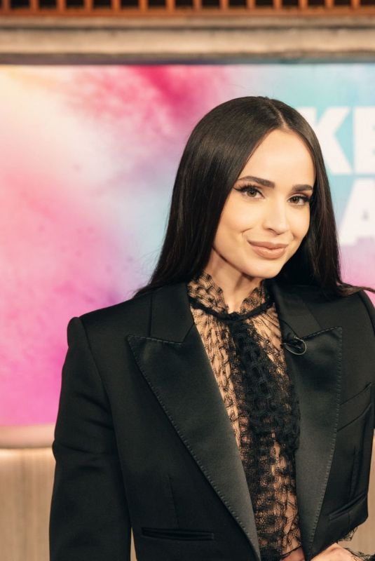SOFIA CARSON at Kelly Clarkson Show 03/17/2025