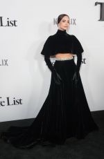 SOFIA CARSON at The Life List Premiere in New York 03/25/2025