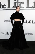 SOFIA CARSON at The Life List Premiere in New York 03/25/2025