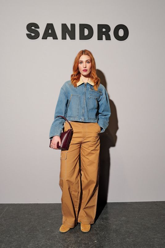 SOPHIE NELISSE at Sandro Collection Preview FW25 at Paris Fashion Week 03/10/2025