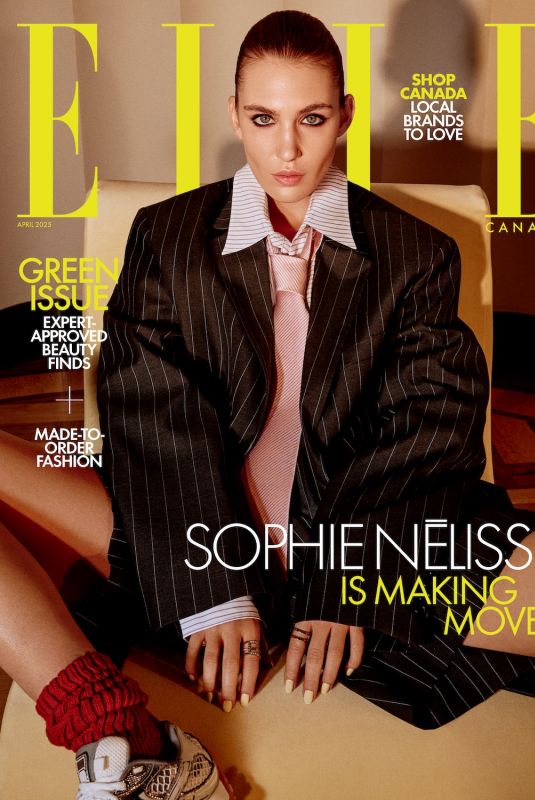 SOPHIE NELISSE for Elle Canada, April 2025