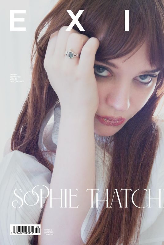 SOPHIE THATCHER on the Cover of Exit Magazine 50, Spring\Summer 2025