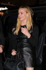 SOPHIE TURNER and Peregrine Pearson Arrives at Louis Vuitton After-party in Paris 03/10/2025