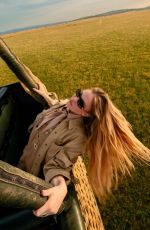 SYDNEY NSWEENEY at a Photoshoot in Tanzania, March 2025