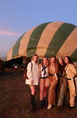 SYDNEY NSWEENEY at a Photoshoot in Tanzania, March 2025