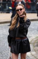 SYDNEY SWEENEY Arrives at Miu Miu Fall/Winter 2025-2026 Show at Paris Fashion Week in Paris 03/11/2025