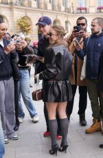 SYDNEY SWEENEY Arrives at Ritz Hotel in Paris 03/11/2025