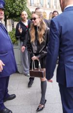 SYDNEY SWEENEY Arrives at Ritz Hotel in Paris 03/11/2025