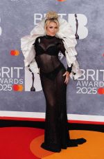 TALLIA STORM at 2025 BRIT Awards in London 03/01/2025