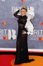 TALLIA STORM at 2025 BRIT Awards in London 03/01/2025