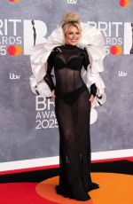 TALLIA STORM at 2025 BRIT Awards in London 03/01/2025