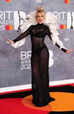 TALLIA STORM at 2025 BRIT Awards in London 03/01/2025