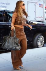 TATE MCRAE Arrives at NBC Studios in New York City 03/01/2025
