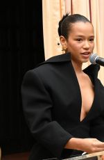 TAYLOR RUSSELL at Vogue World Event at Chateau Marmont in West Hollywood 03/26/2025