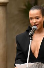 TAYLOR RUSSELL at Vogue World Event at Chateau Marmont in West Hollywood 03/26/2025